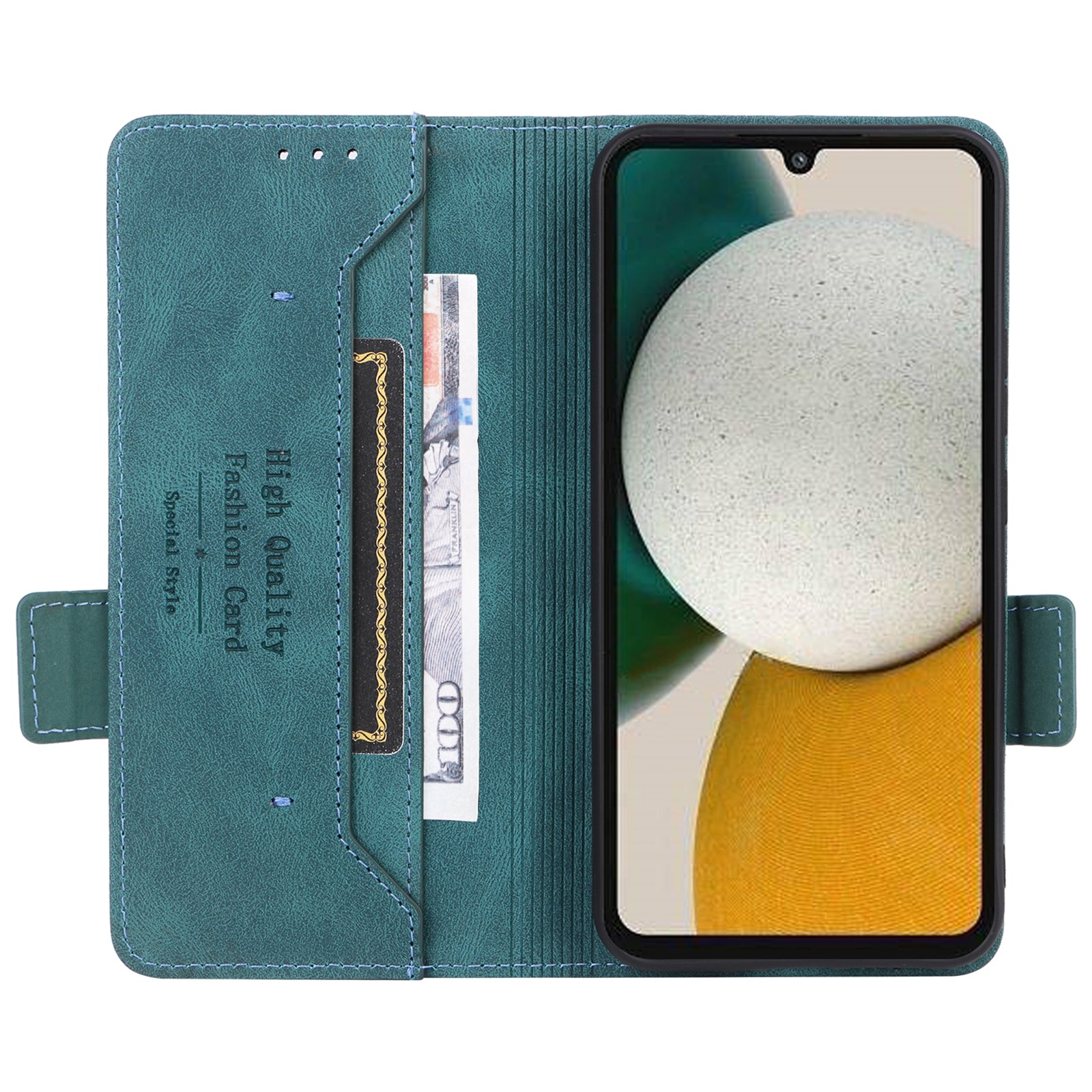 Scratch Proof Phone Cover for Samsung Galaxy A34 5G Hardware Decor Dual Magnetic Clasp Wallet Foldable Stand PU Leather Phone Case Scratch Proof Phone Cover for Samsung Galaxy A34 5G Hardware Decor Dual Magnetic Clasp Wallet Foldable Stand PU Leather Phone Case
